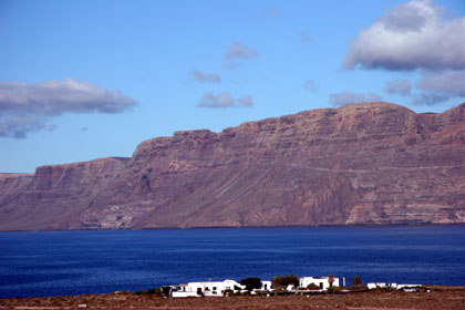 Casa Dominique on the Famara cliff
